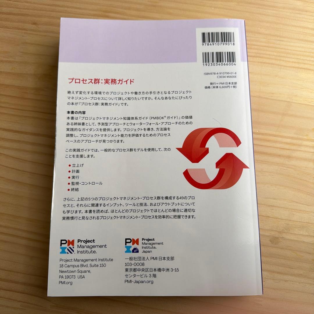 プロセス群：実務ガイド PMI日本支部