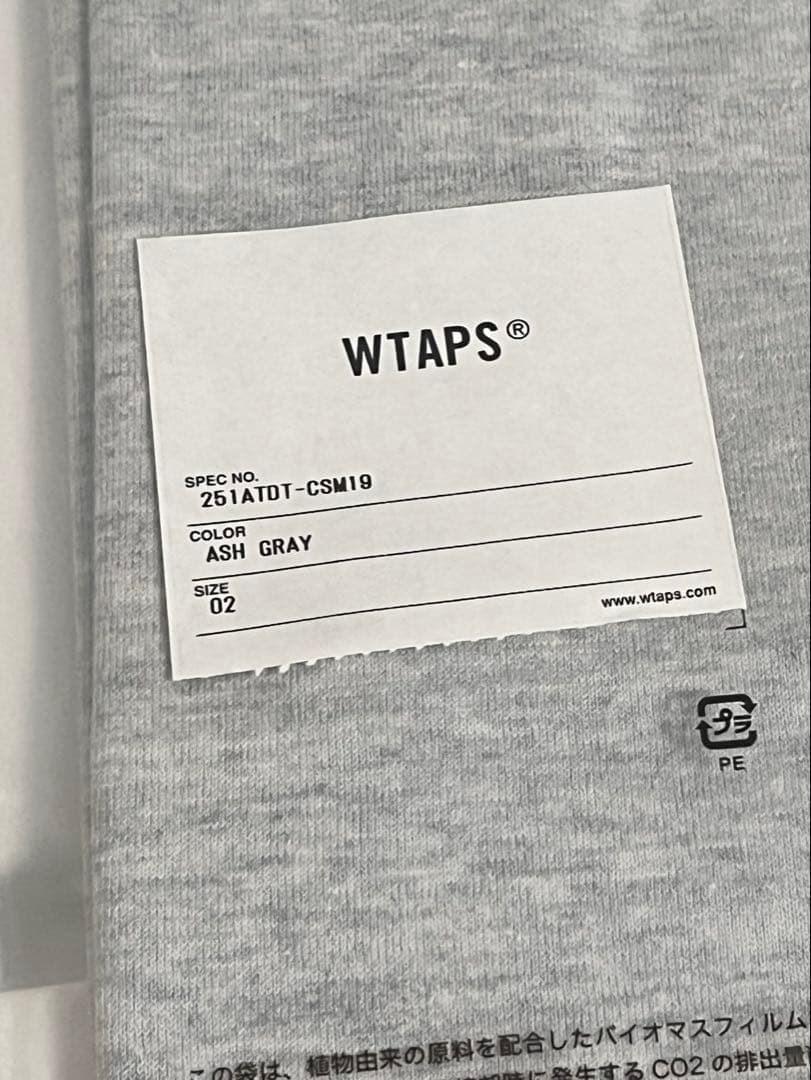 トップス WTAPS Academy 01 / SS / Ctpl \"AshGray\" M