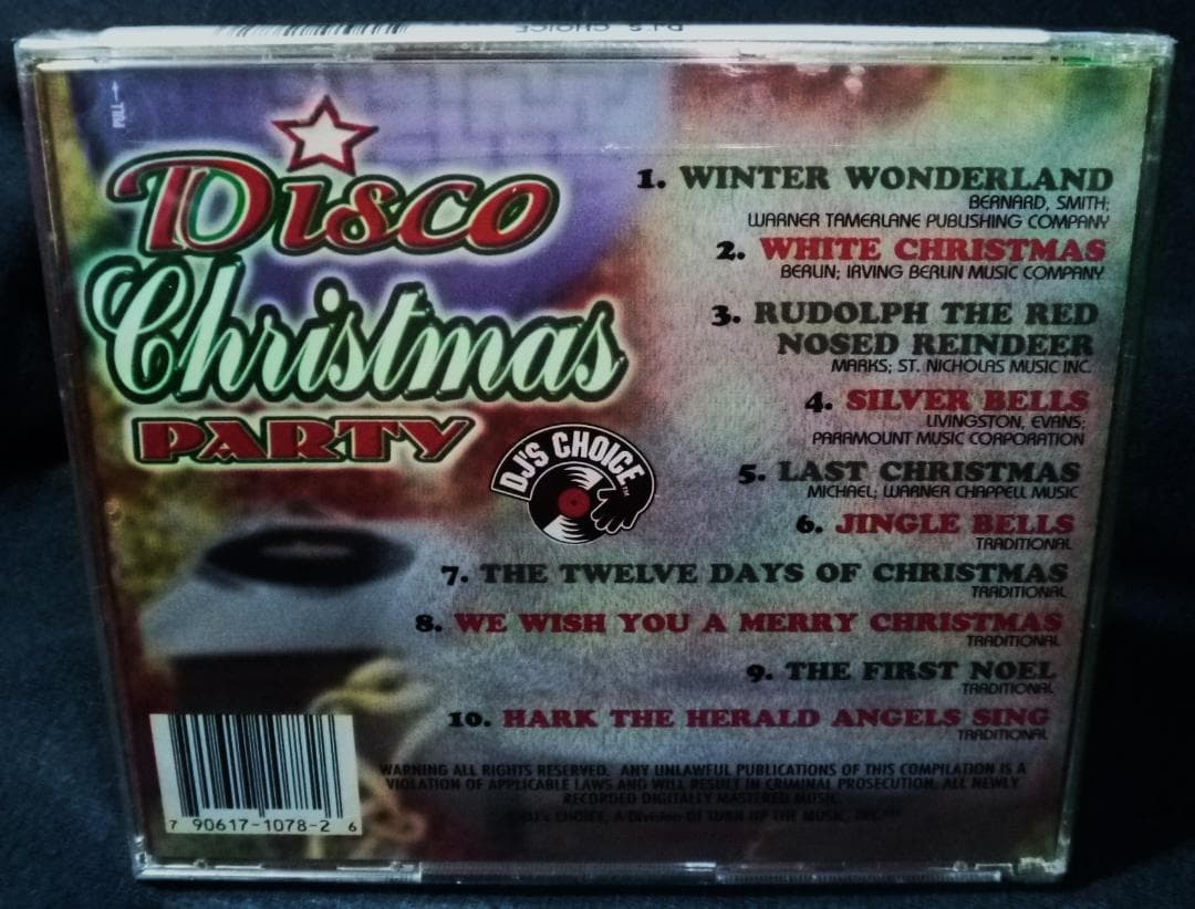 未使用 Disco Christmas party / CD
