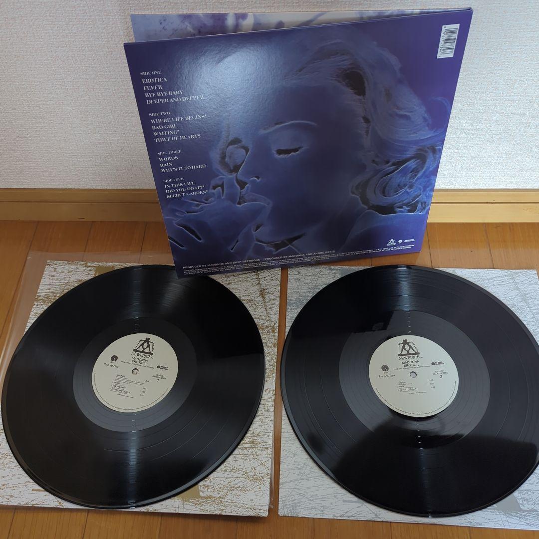 MADONNA EROTICA 2枚組レコード