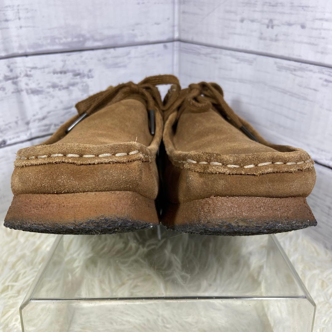 【美品】クラークス　Wallabeeワラビー　クレープソール　ブラウン　27.0