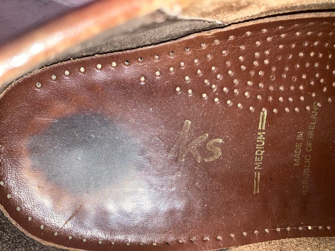 アイルランド製　Clarks クラークス ワラビー UK8 26cm