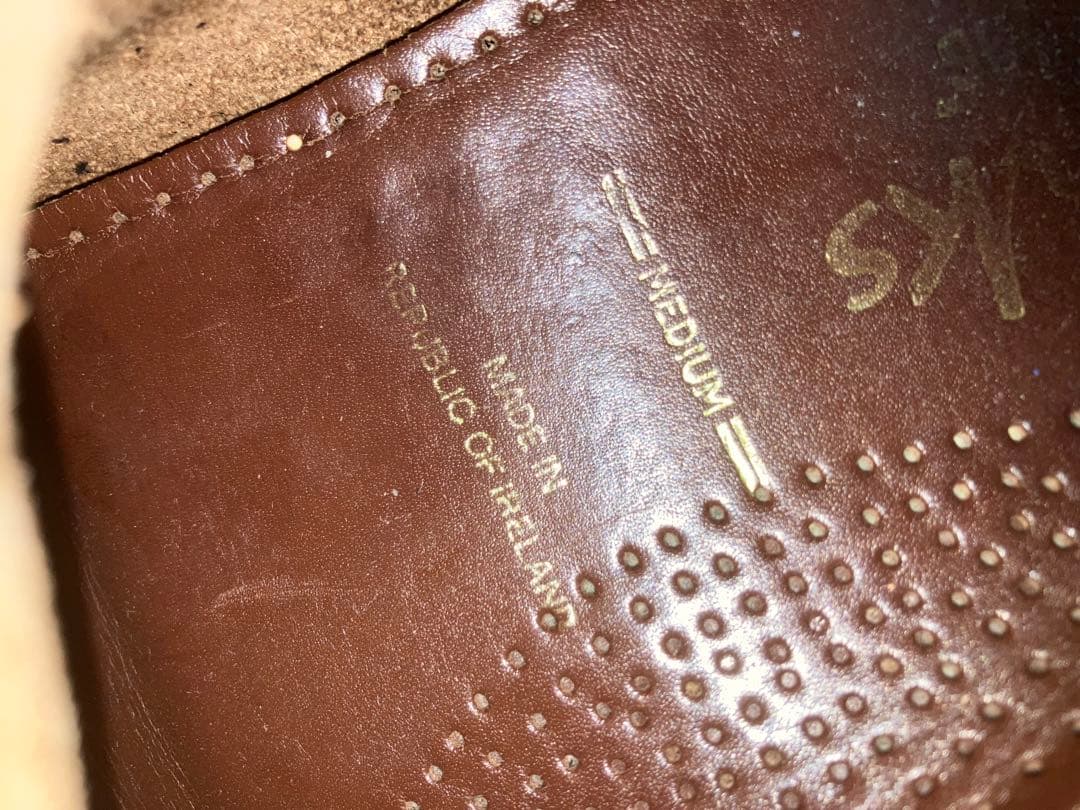 アイルランド製　Clarks クラークス ワラビー UK8 26cm