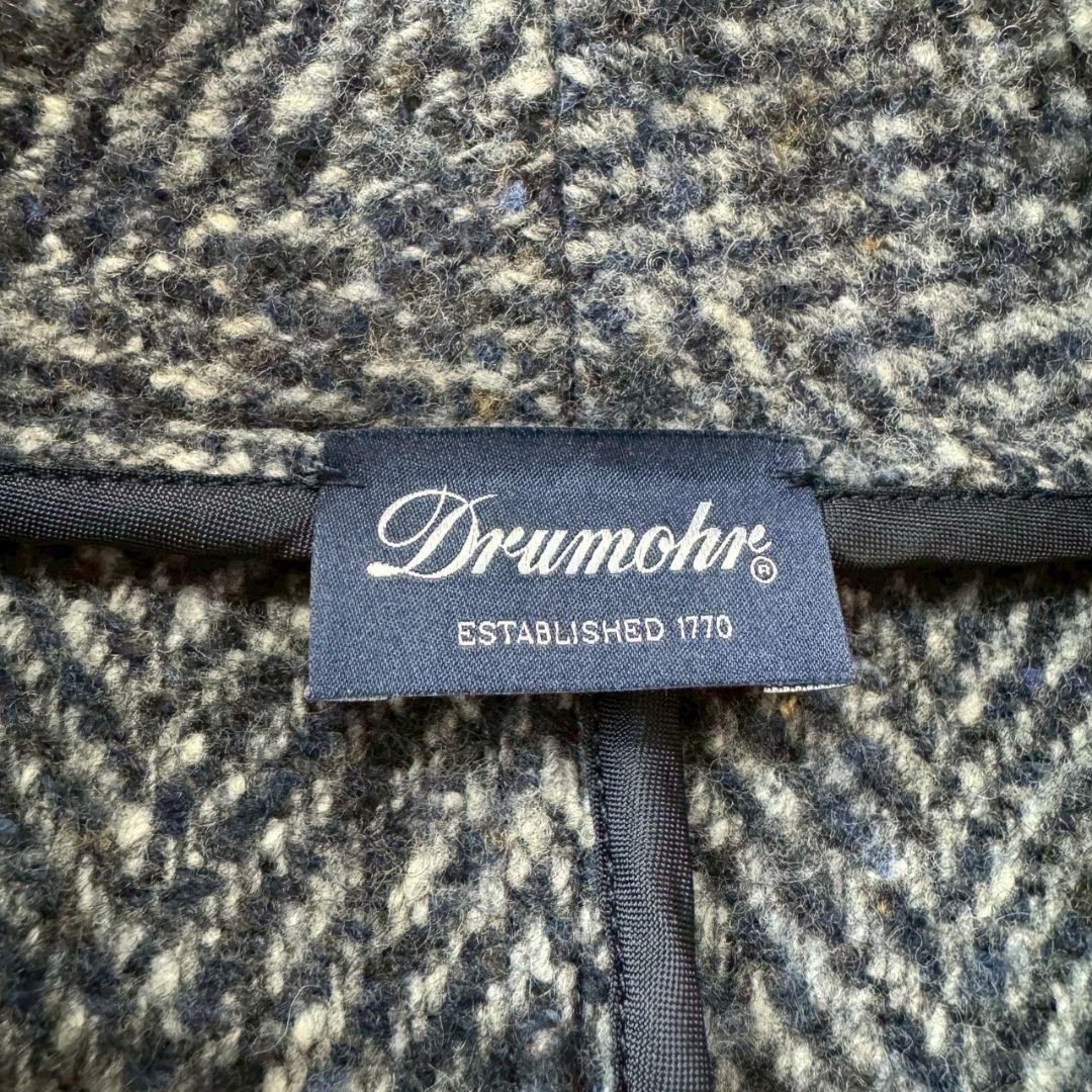未使用に近い Drumohr ダブル ジャケット ヘリンボーン BEAMS F