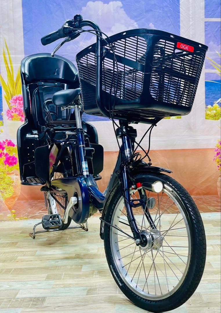 人気モデル！ギュット⭐️12AHパナソニック子供乗せ電動アシスト自転車Y3616
