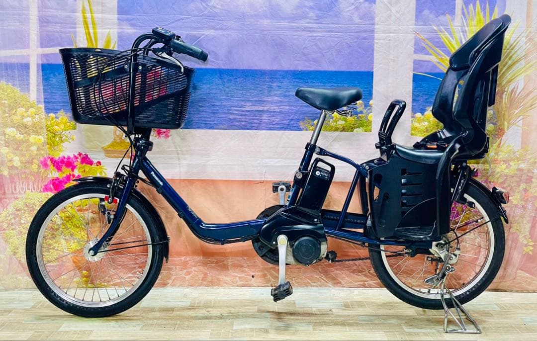 人気モデル！ギュット⭐️12AHパナソニック子供乗せ電動アシスト自転車Y3616