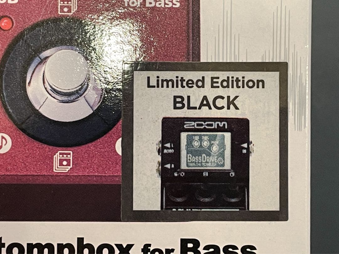 ZOOM MS-60B ベースエフェクター 限定ブラック　MS60B