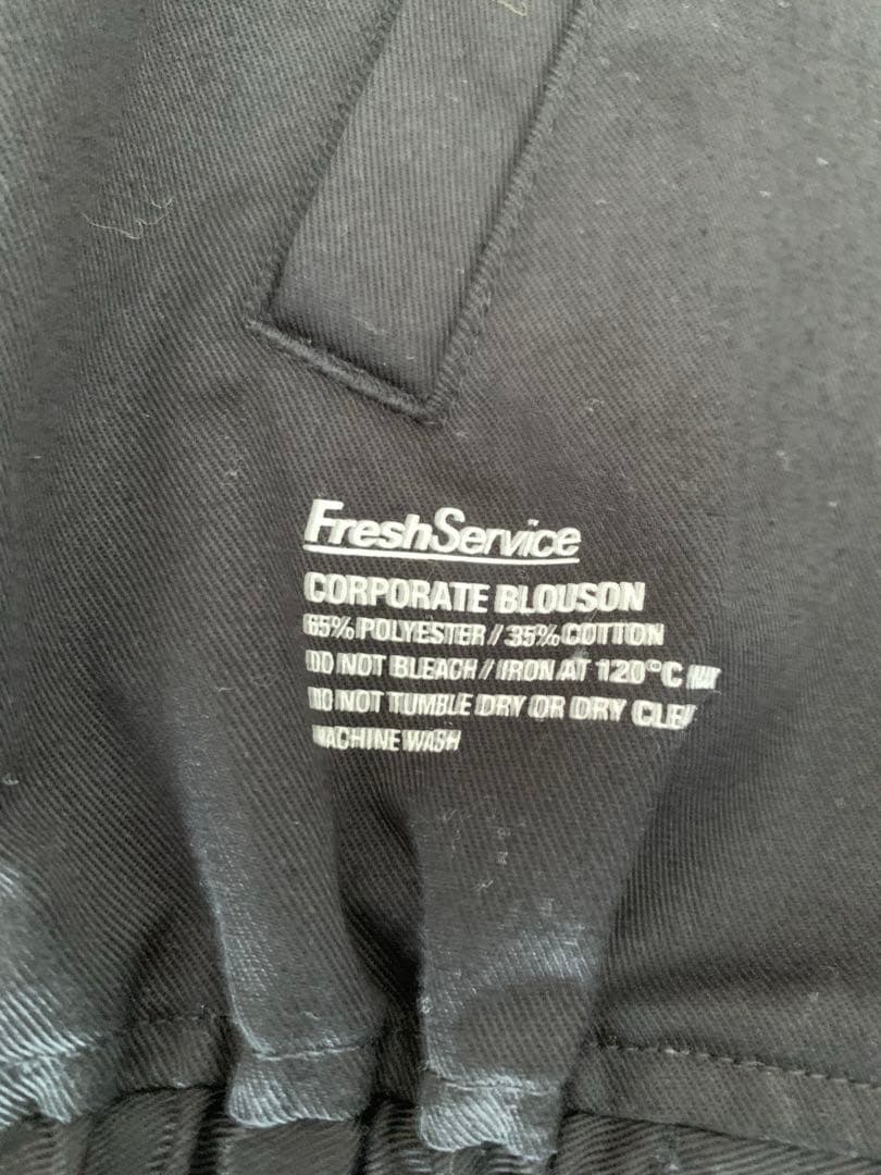 FreshService CORPORATE BLOUSON Mサイズ ブラック