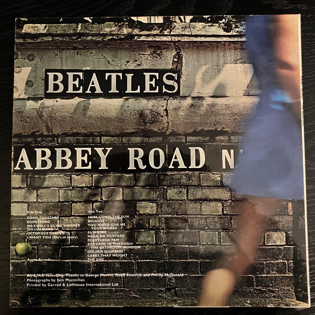 【美品】THE BEATLES ABBEY ROADレコード　初期盤