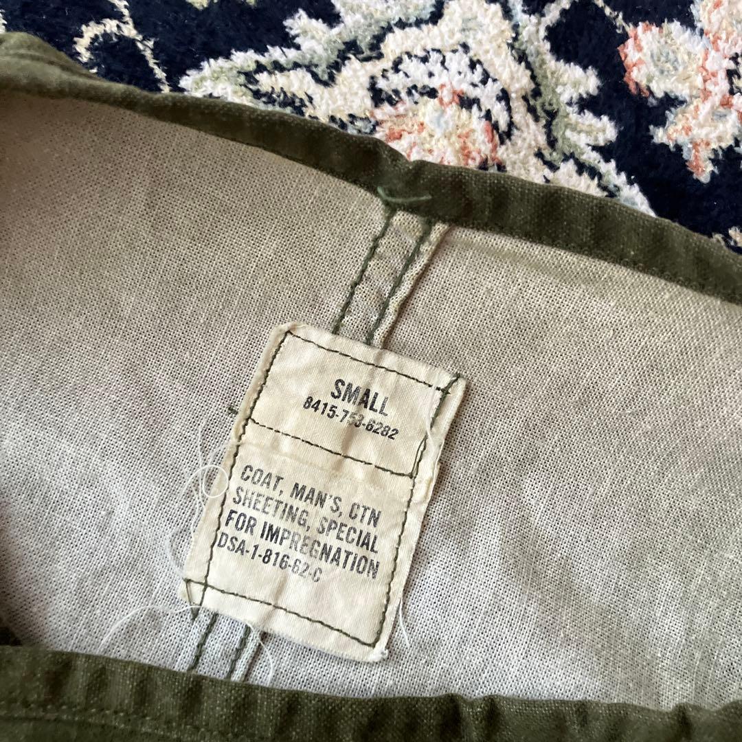 ジャケット・アウター 1960S U.S.MILITARY GAS PROTECTIVE COAT