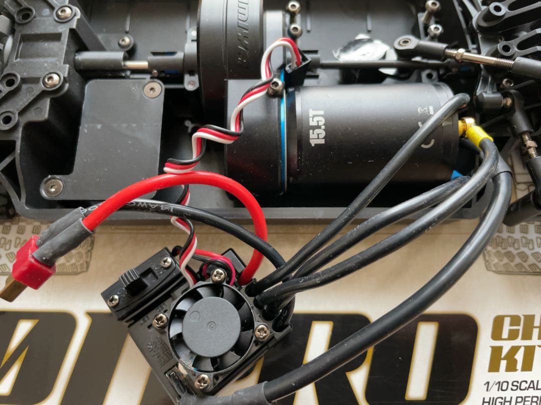 1/10 タミヤ xm01 pro オプション多数 ESC 15.5t ボディ有