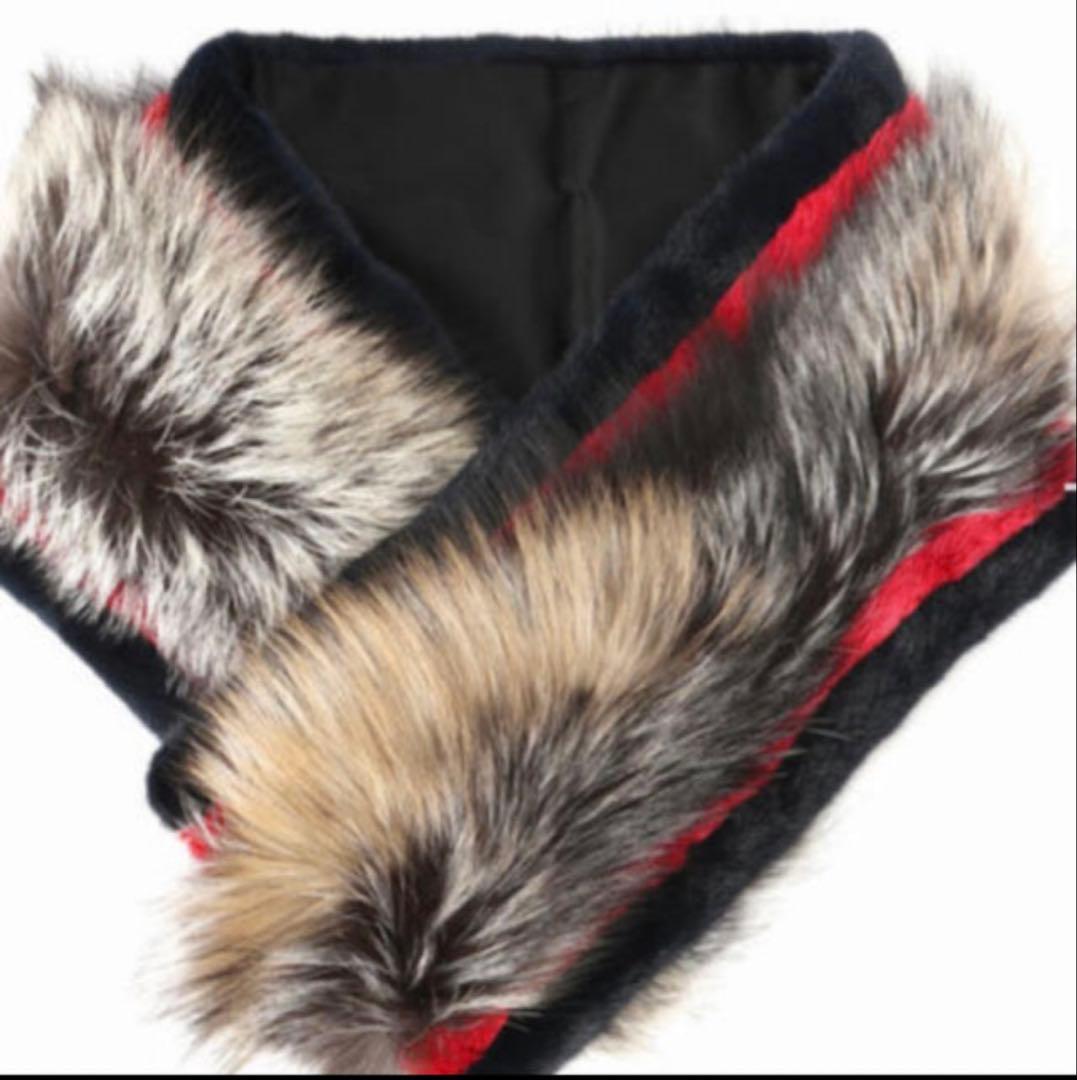 小物 L'appartement Mink Fox Line Stole