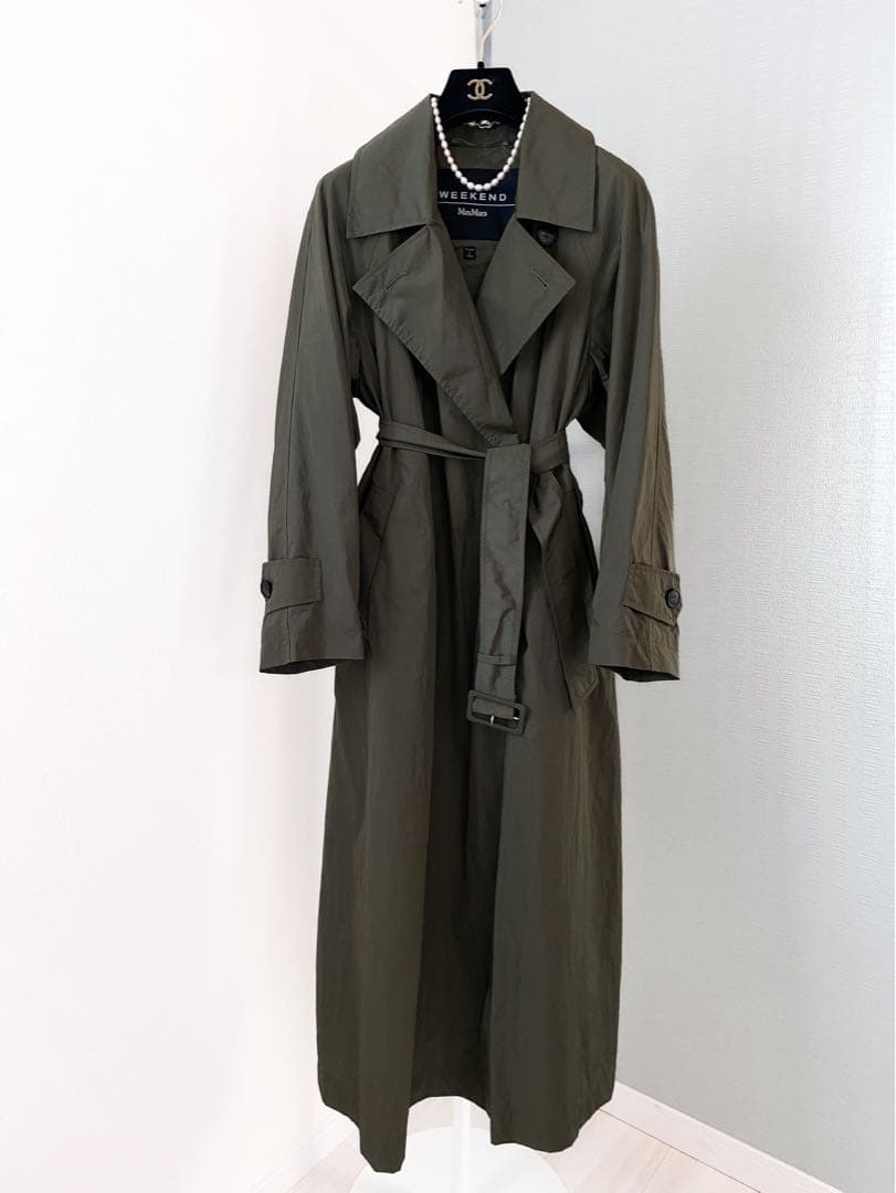 ★新品同様★マックスマーラWeekend Max Mara トレンチコート★