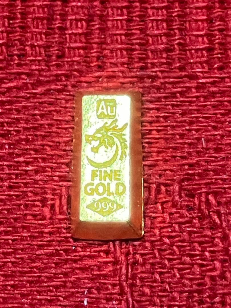 純金 999 延べ棒1.03g ジュンゴールド JUN GOLD 逸品