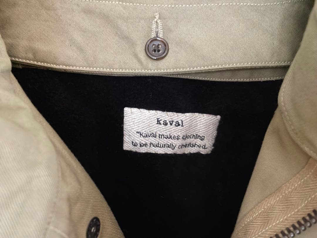 ジャケット・アウター kaval Hoodie blouson liner M