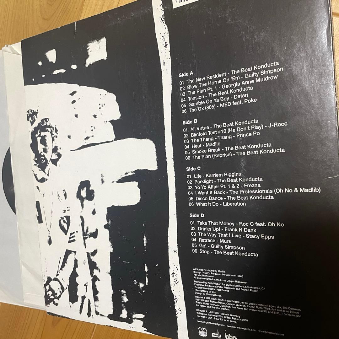 MADLIB - THE BEAT KONDUCTA 2LP レコード