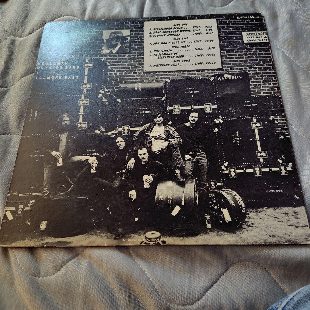 洋楽 The Allman Brothers Band Fillmore East