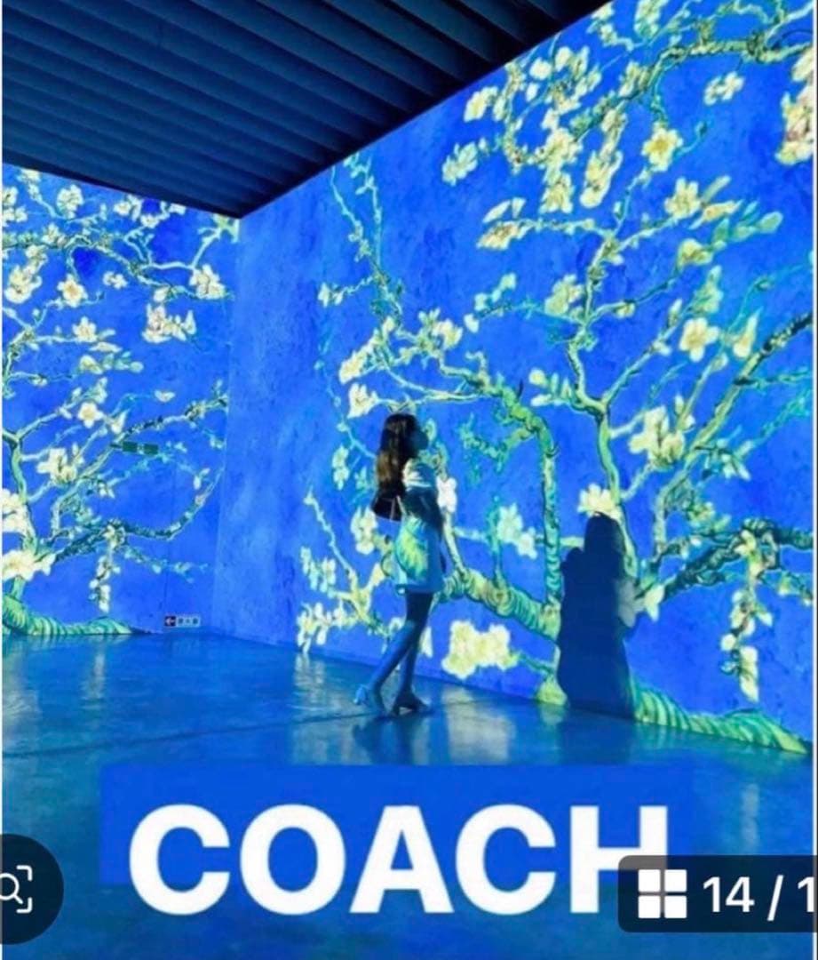 COACHパスキアコラボスナップウォレットブラック黒二つ折り財布男女兼用.新品
