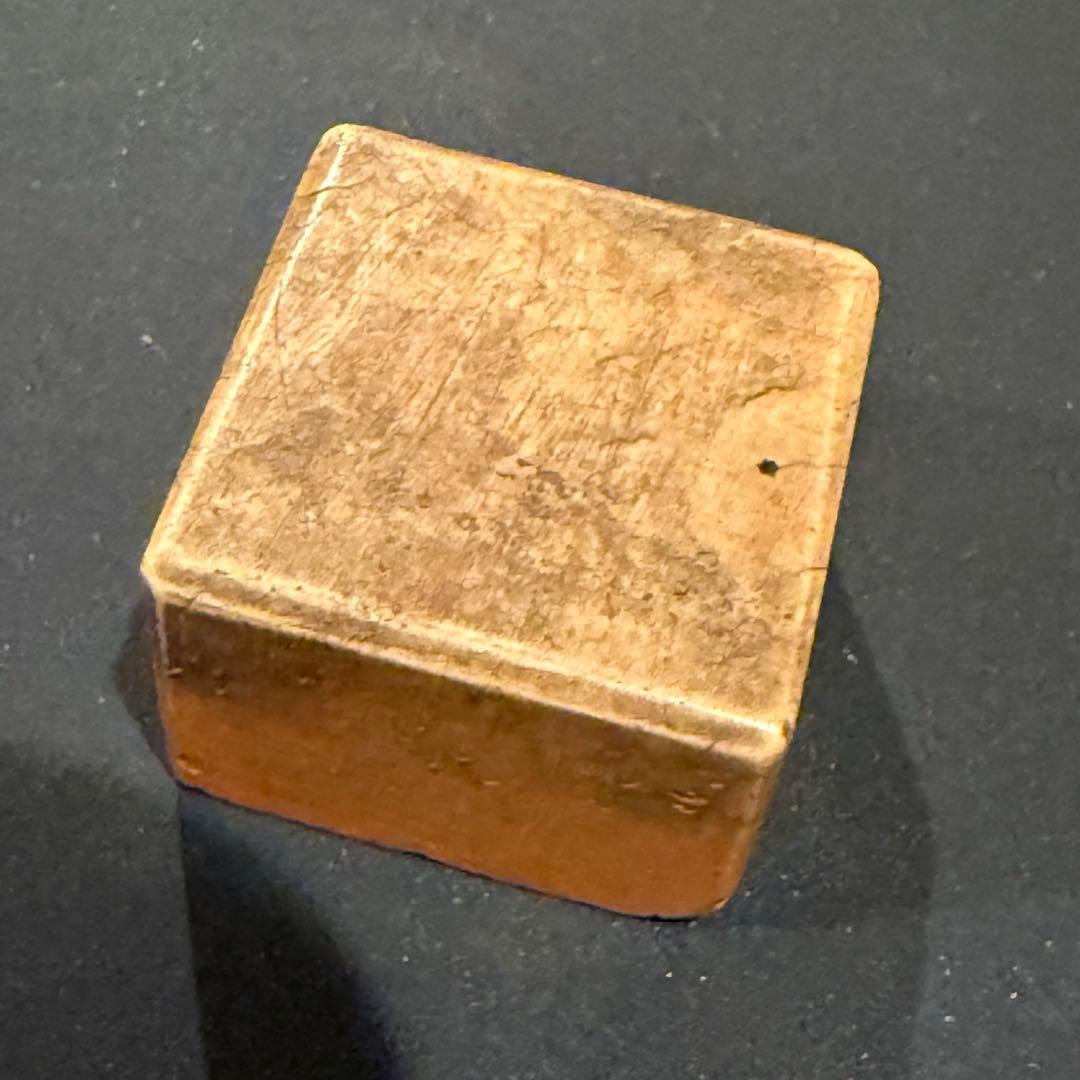 古印 印材 珍品 萬両 金印に近い形状 石製 アンティーク 工芸品 中国 時代物