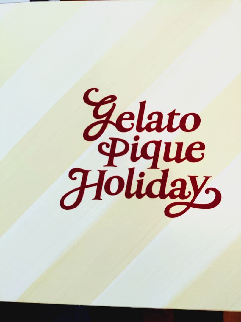 Gelato Pique ルームウェア　パーカー ネイビー/クリーム新品