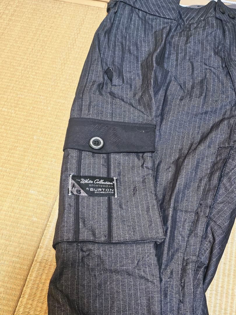 Burton White Collection スノーボードパンツ Lサイズ