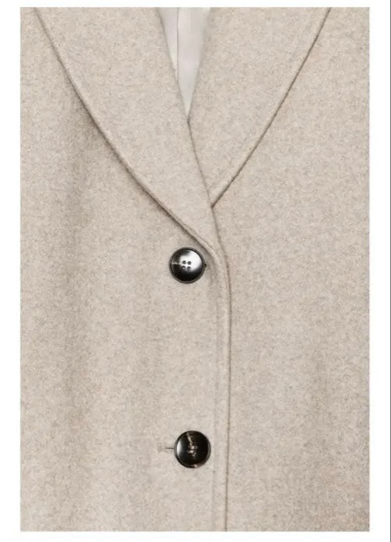 ソフトショルダーパッドコート　ZARA