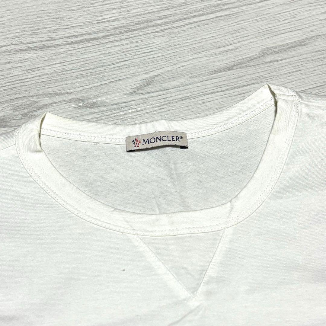 モンクレール　Tシャツ　Sサイズ　ダブルワッペン　2T1064