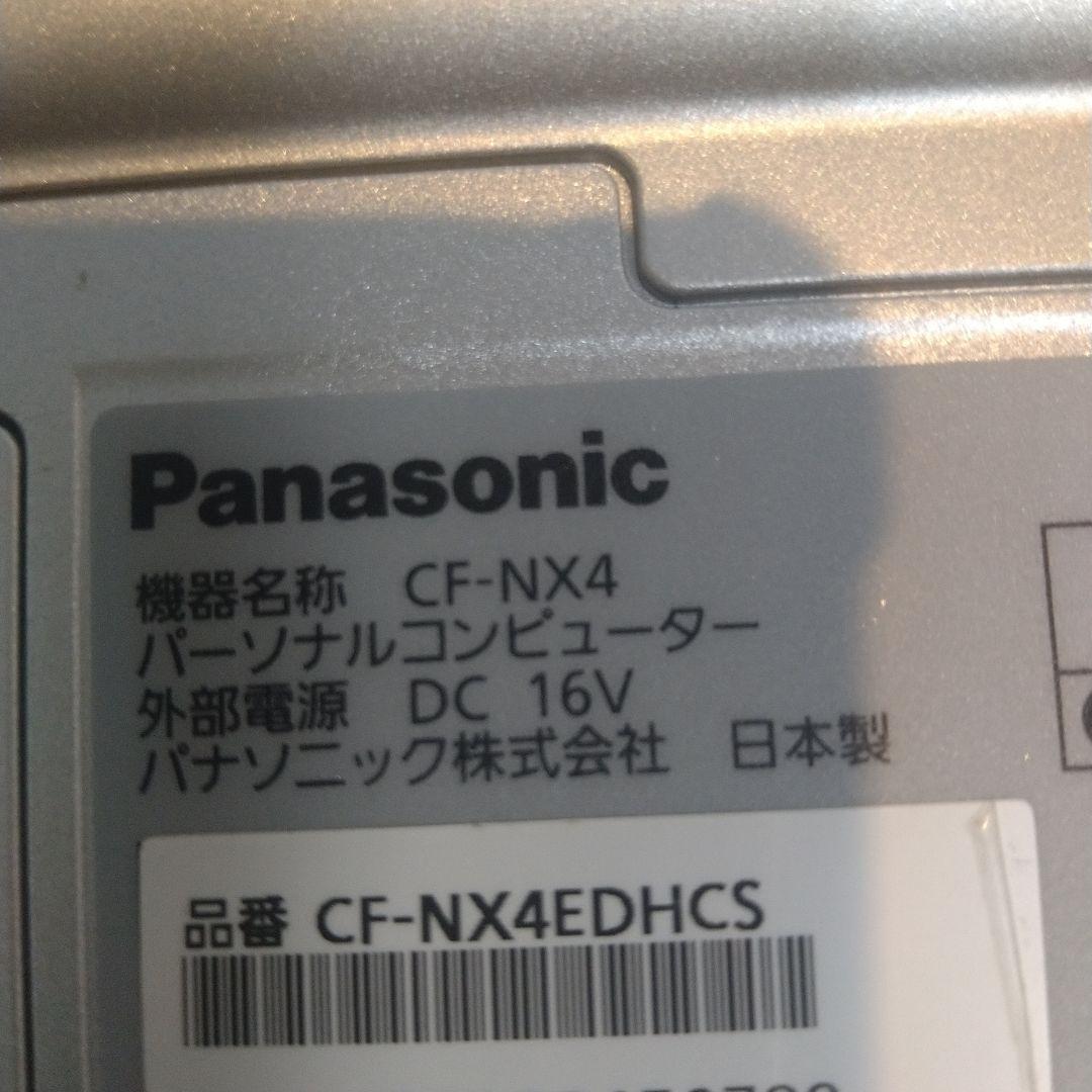 ジャンク3台セットLet's note CF-NX4 i5 8GB バッテリー有