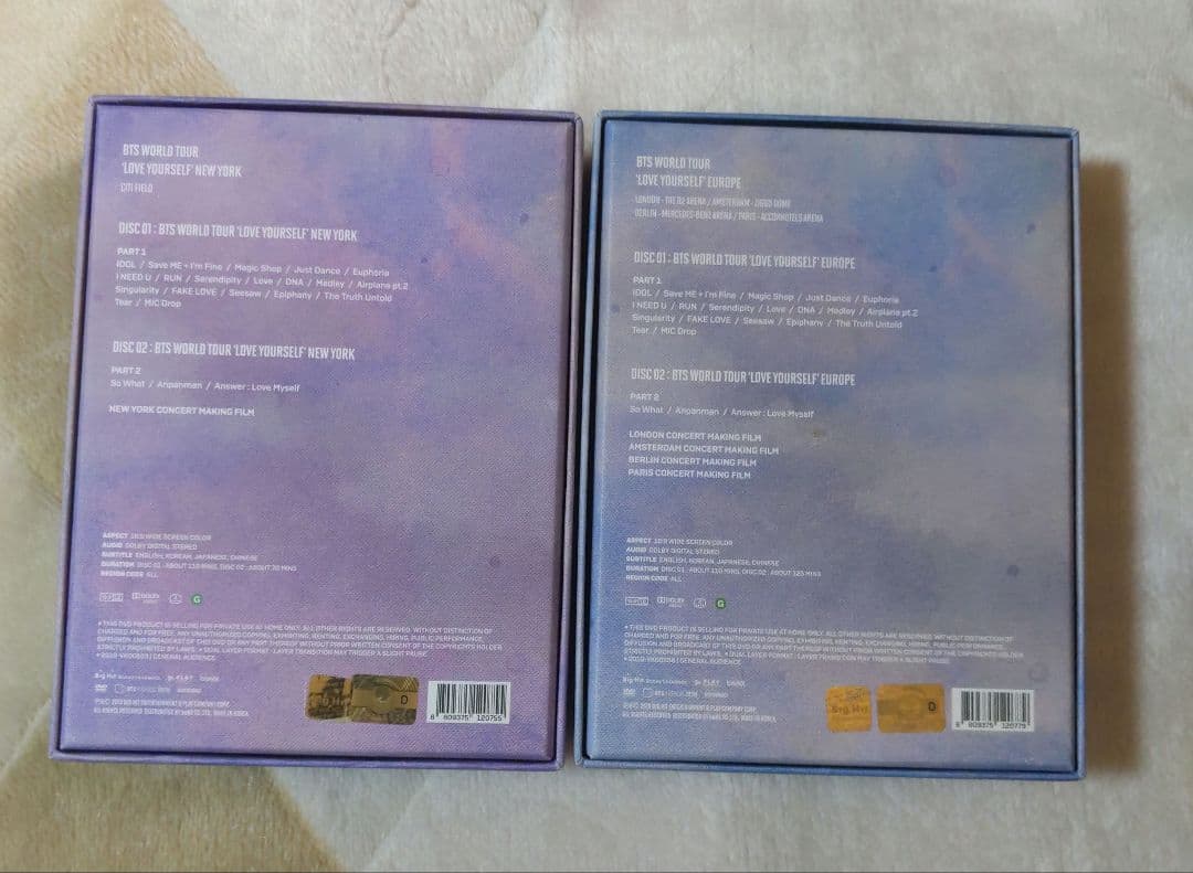 BTS LOVE YOURSELF EUROPE・NEW YORK