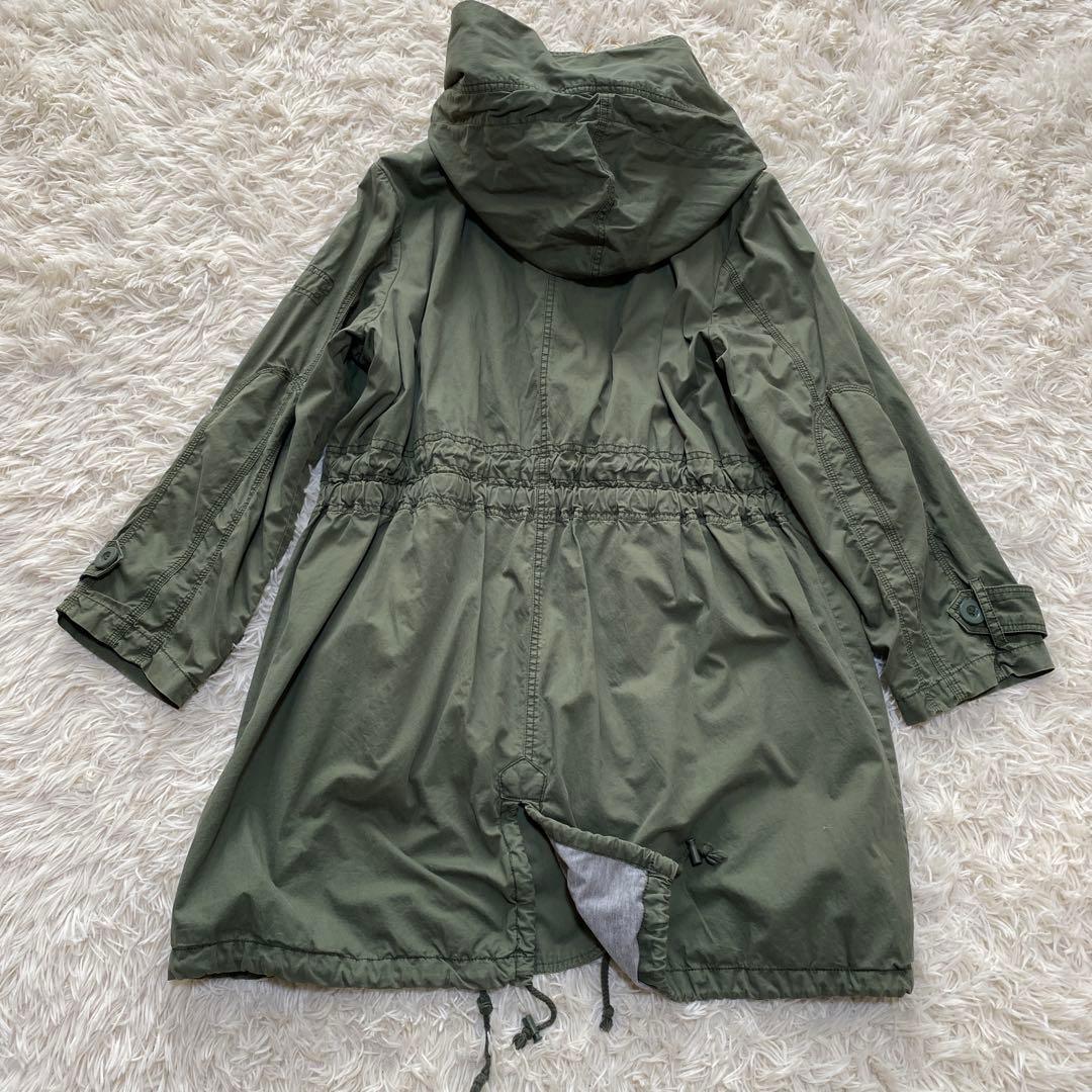 【大きいサイズ】AS KNOW AS olaca モッズコート ダメージ加工