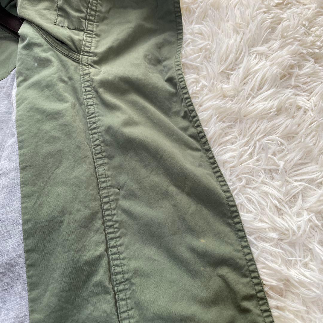 【大きいサイズ】AS KNOW AS olaca モッズコート ダメージ加工