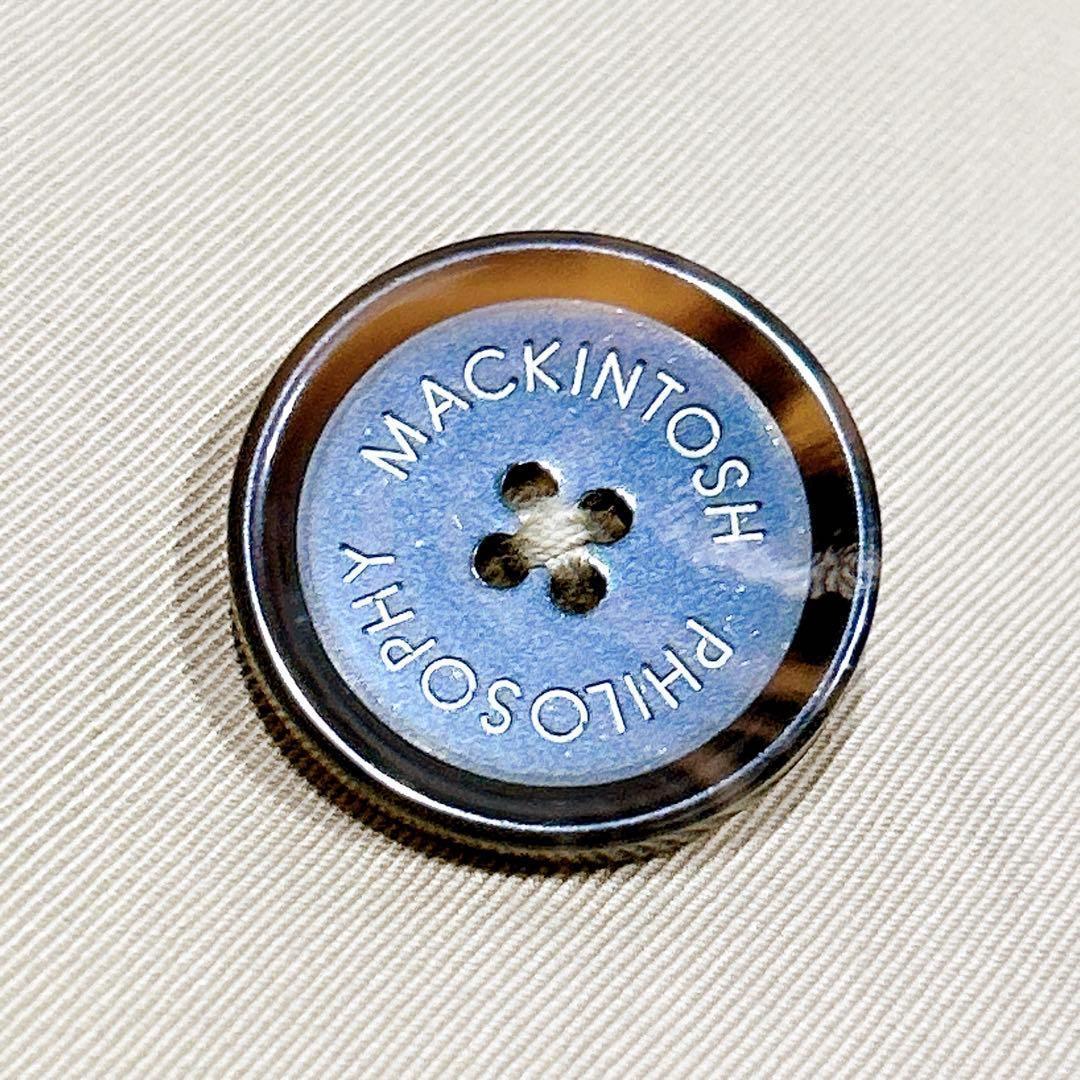 極美品✨　マッキントッシュ　フィロソフィー　トレンチ　コート　ベージュ　36