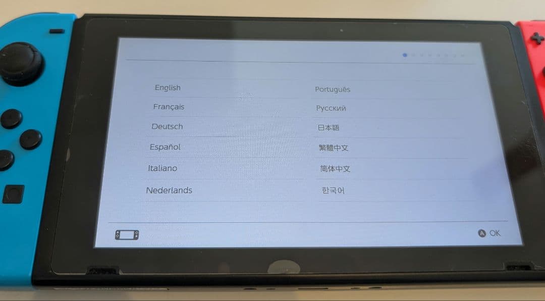Nintendo Switch 本体 青/赤　旧型