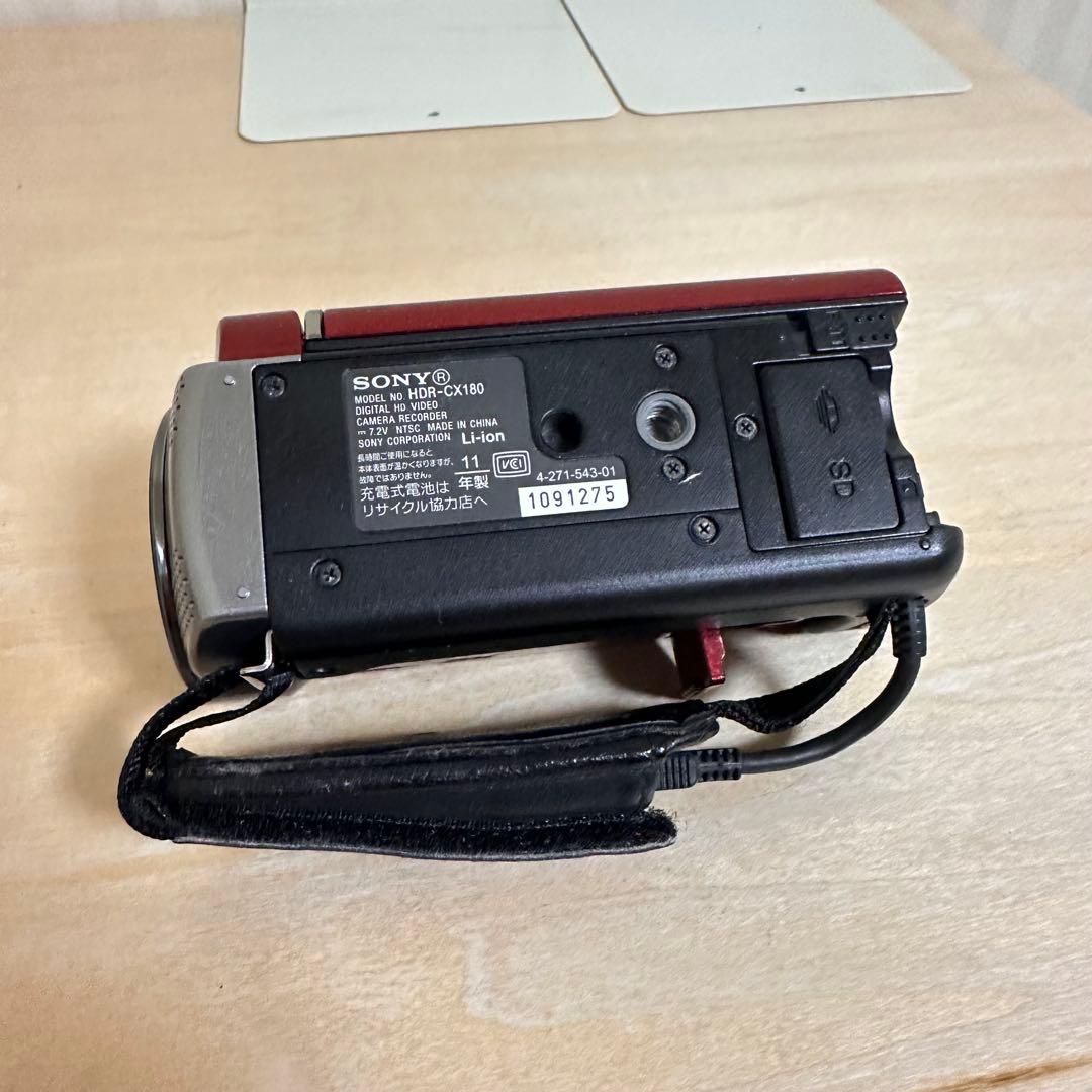 【動作確認ＯＫ】SONY　Handycam　HDR-CX180 ビデオカメラ