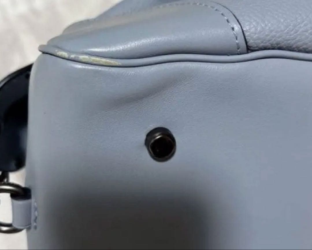 coach ボストンバッグ 水色