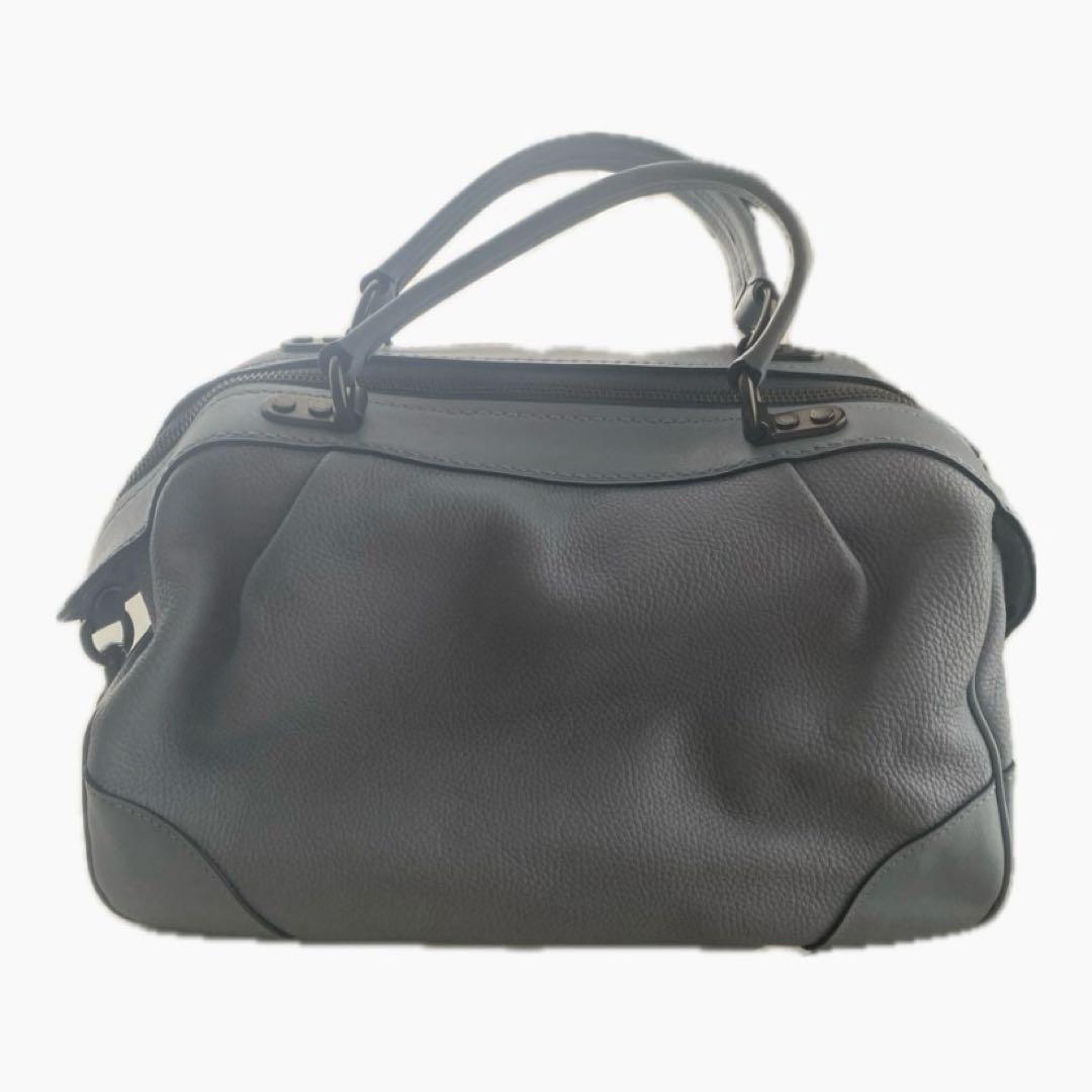 coach ボストンバッグ 水色