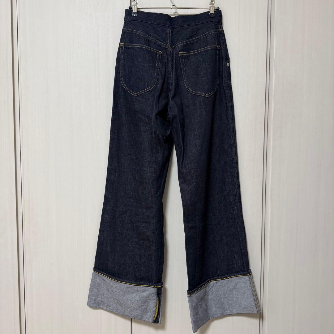 Cygne シーニュ ロールアップデニム Laetitia 0T