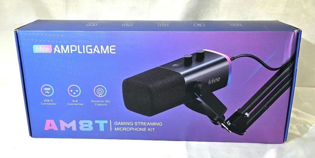フォロー割　未使用に近い　FIFINE AM8T ゲーミングマイク　セット