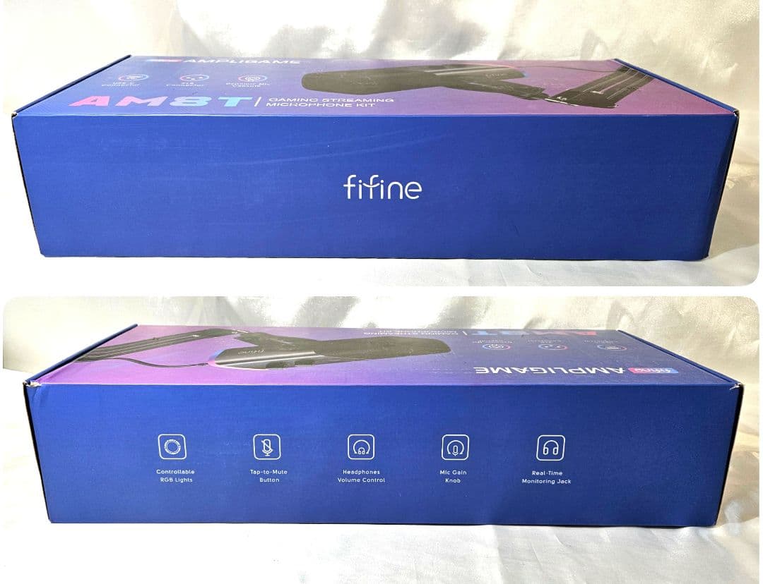 フォロー割　未使用に近い　FIFINE AM8T ゲーミングマイク　セット