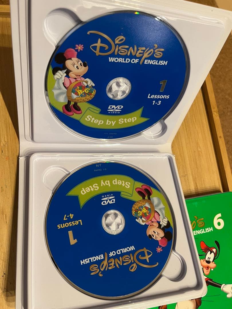 DWEディズニー英語システム　2017頃　新子役 ステップバイステップ　DVD