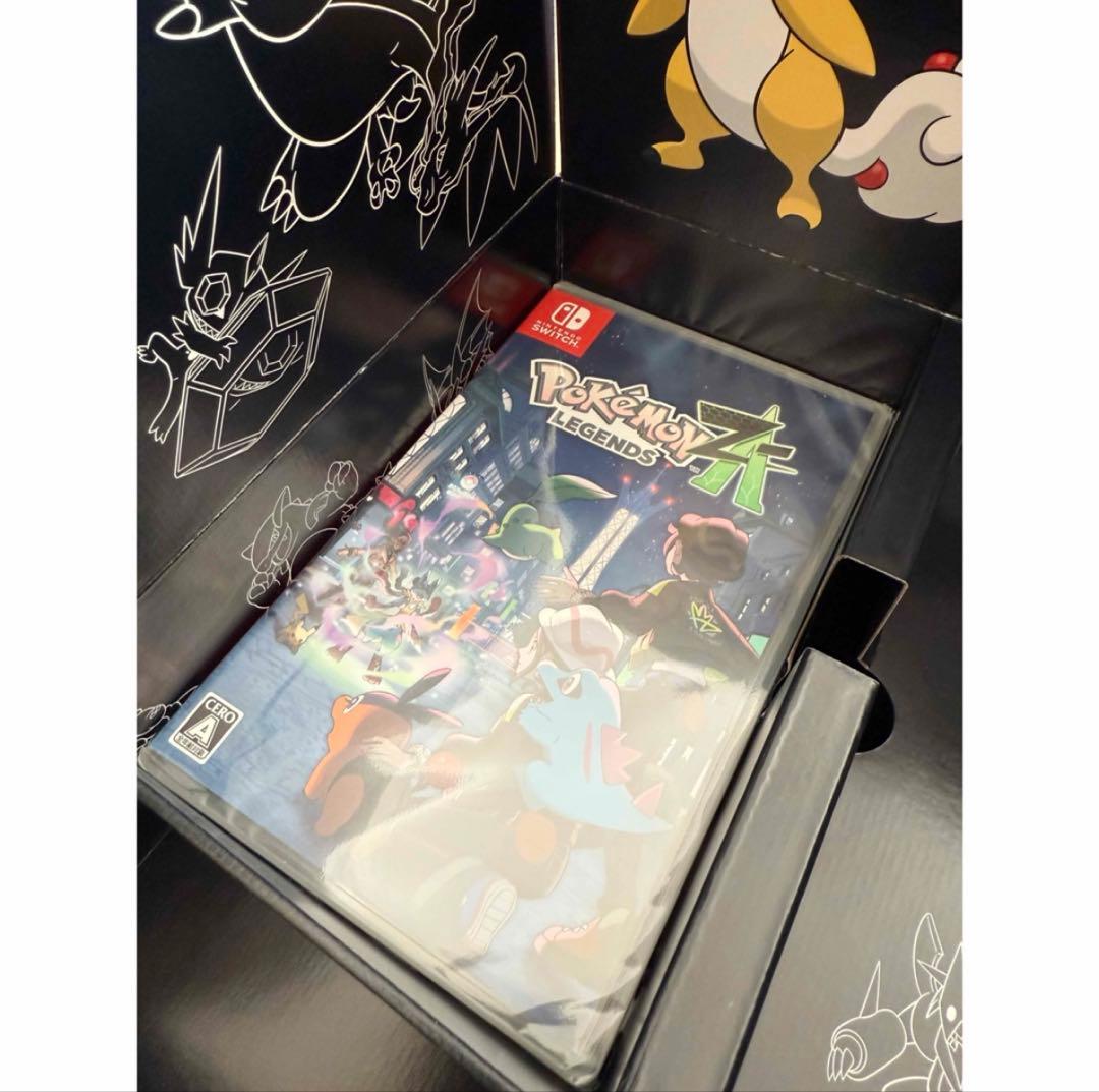 新品・未開封 Switch版 ポケモンレジェンズZA ポケモンセンター特別配送箱