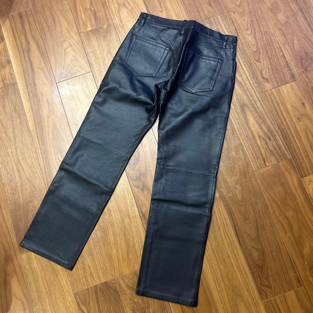 COMME CA ISM コムサイズム レザーパンツ 革パンツ