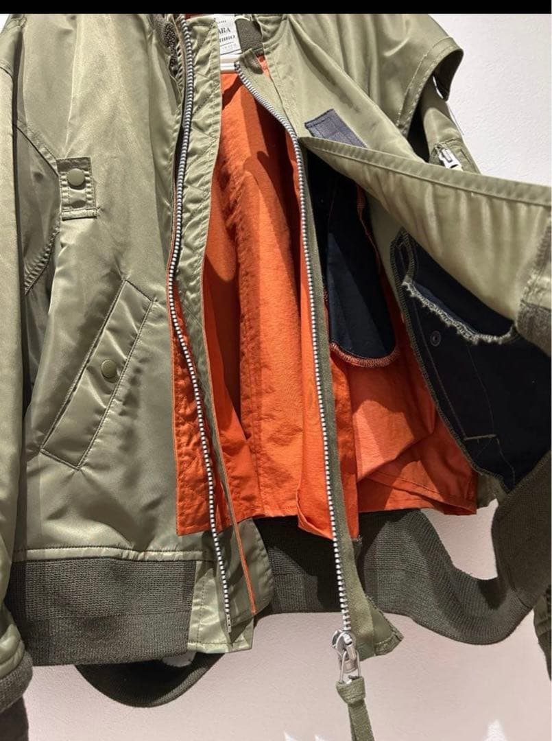 MaisonMiharaYasuhiro ミハラヤスヒロ MA-1 ブルゾン