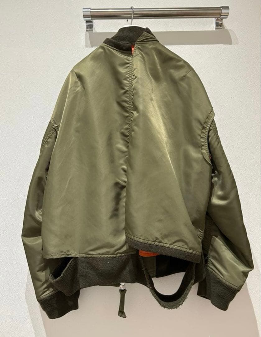MaisonMiharaYasuhiro ミハラヤスヒロ MA-1 ブルゾン
