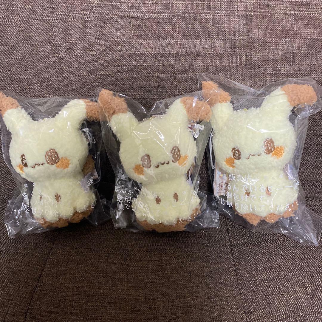 【セット】ポケピース ポケモン ミミッキュ ぬいぐるみマスコット キーホルダー