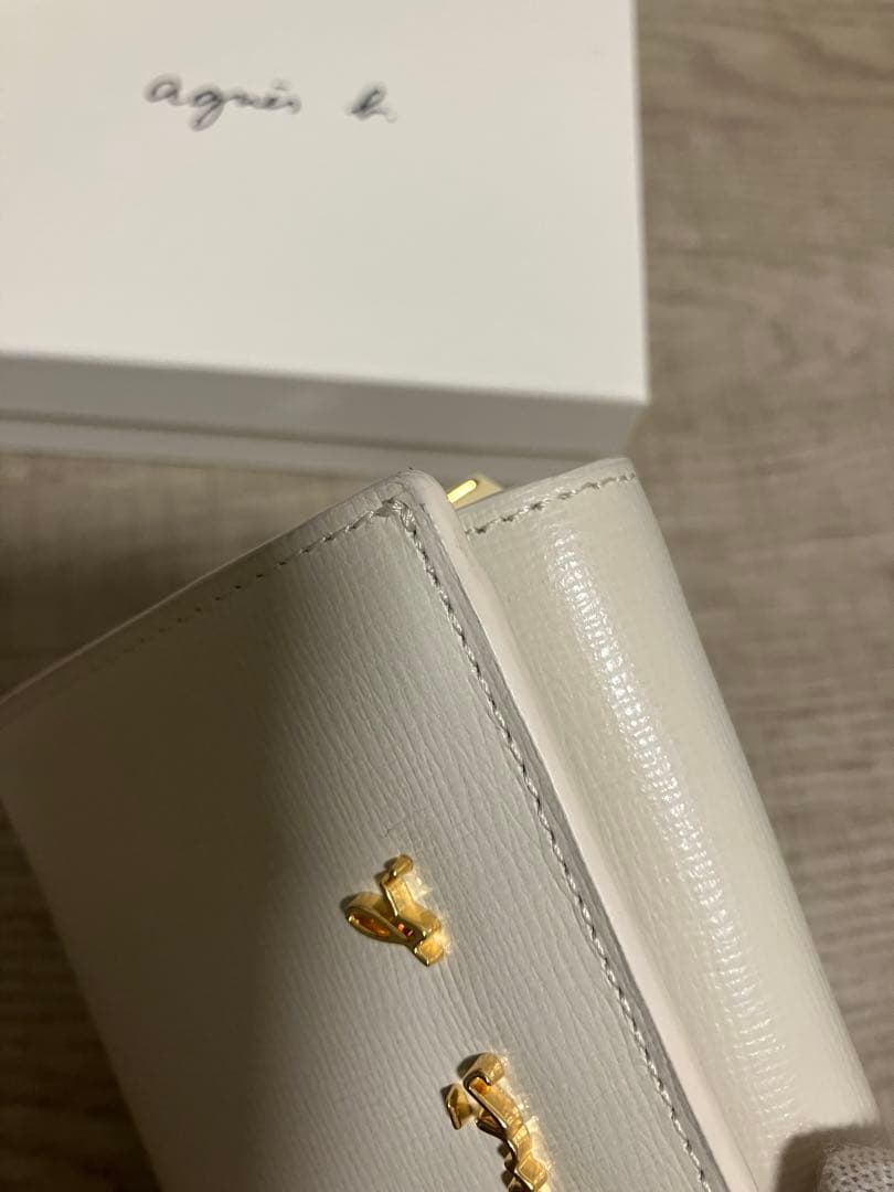 アニエスベー　二つ折り財布