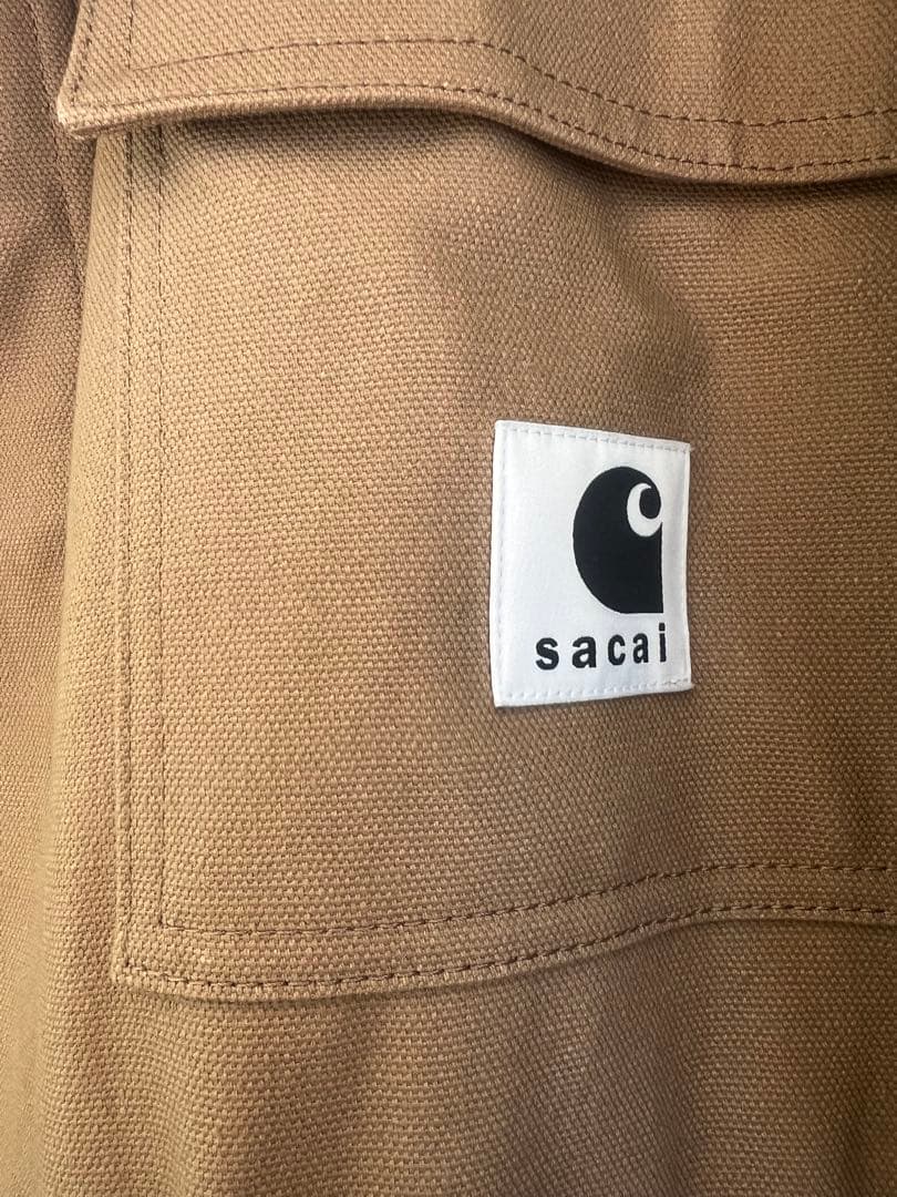 最終お値下げ　美品　2024 sacai×Carhartt コート　サイズ2