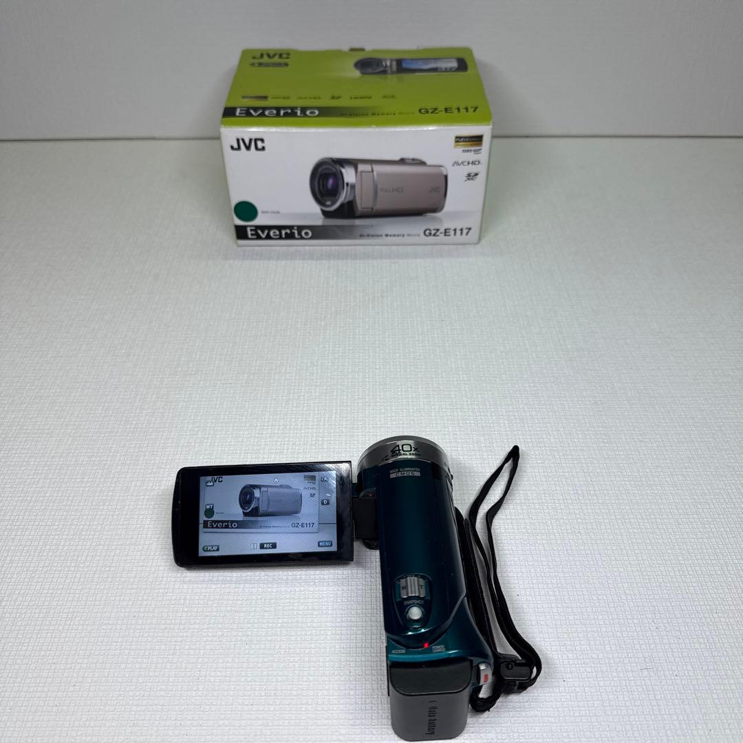 JVC ビデオカメラ Everio GZ-E117