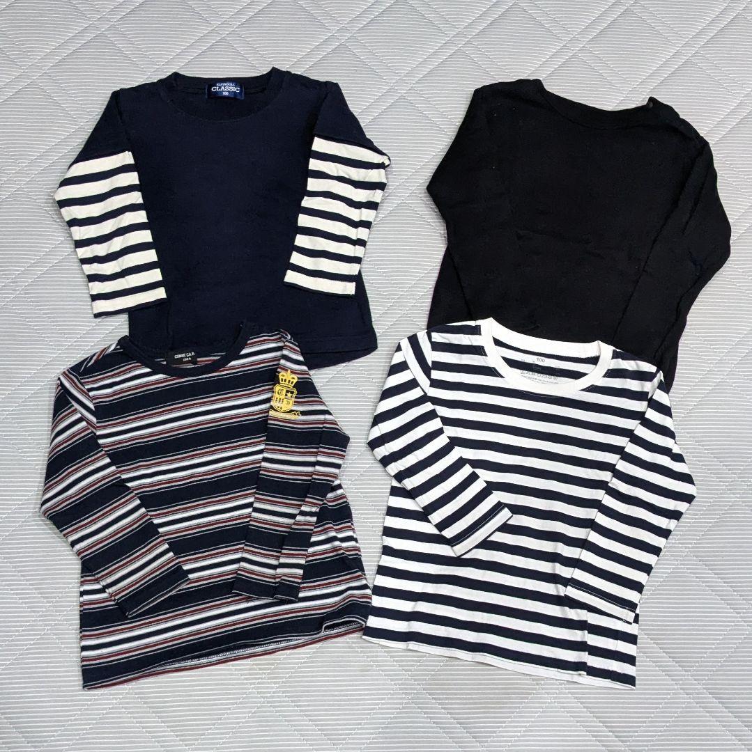 100サイズ　男の子　まとめ売り　70着セット　長袖　秋服　冬服