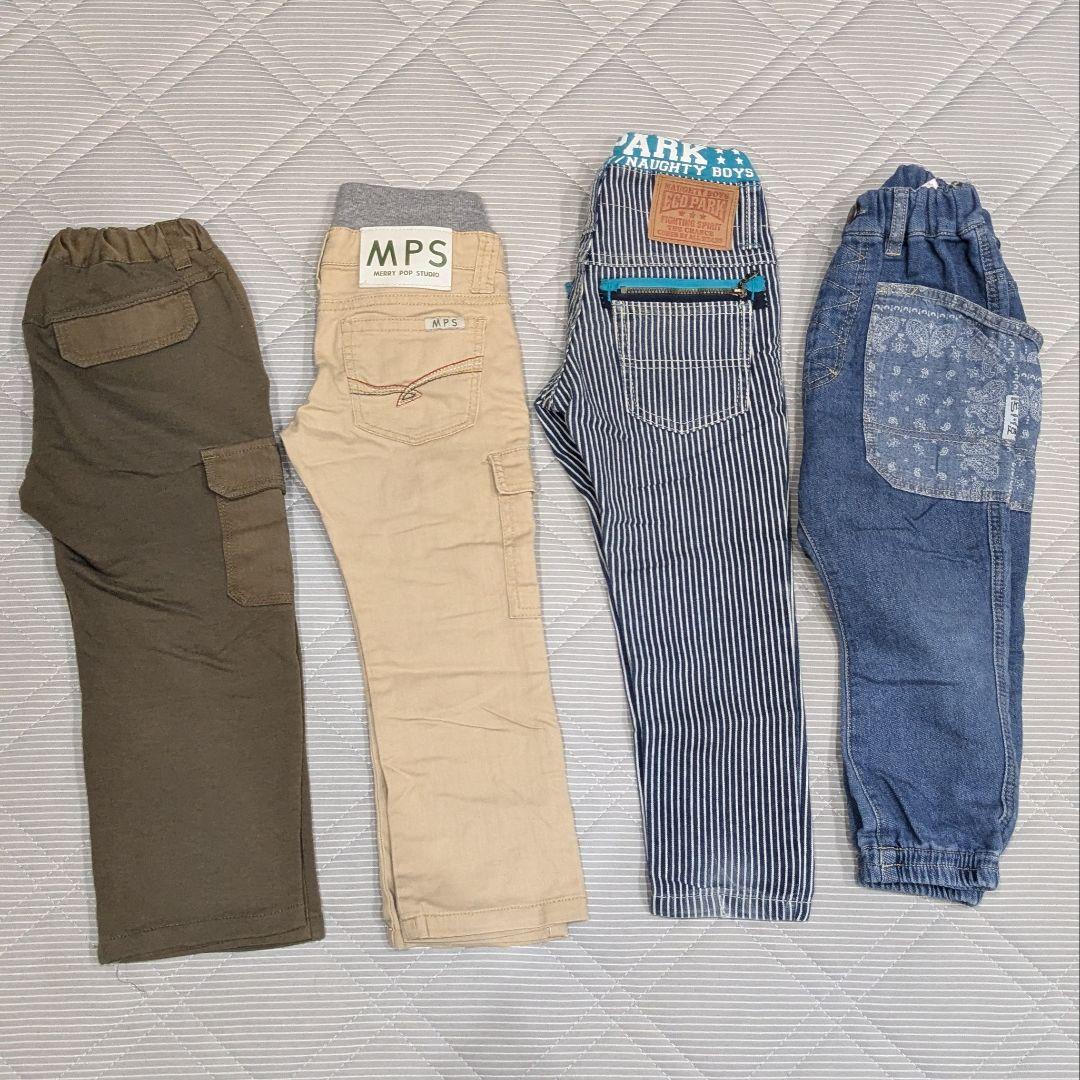 100サイズ　男の子　まとめ売り　70着セット　長袖　秋服　冬服